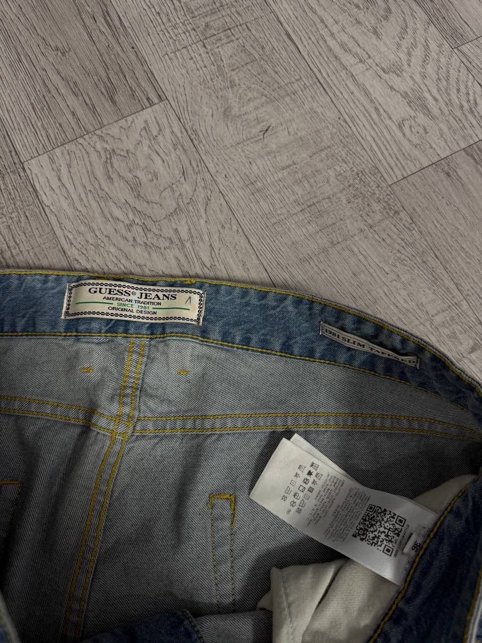 Guess Guess distressed denim selvedge jeans Size US 36 / EU 52 - 6 Thumbnail