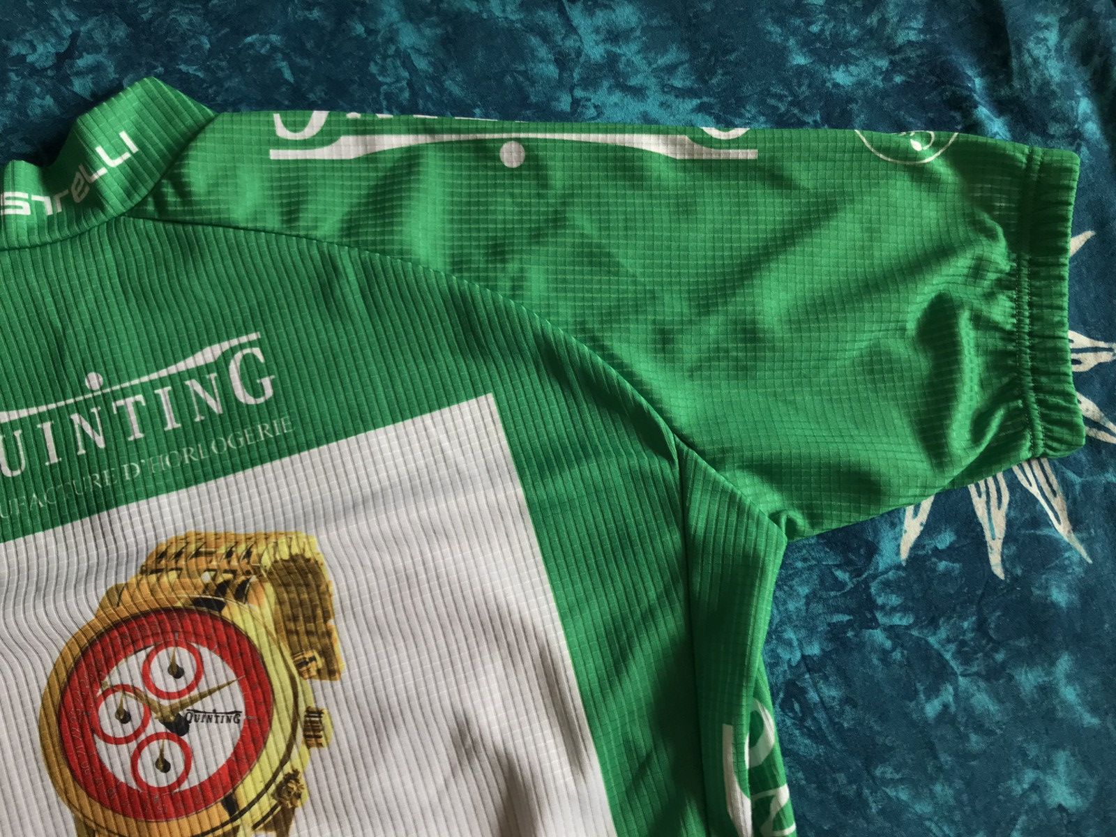 Other VINTAGE CASTELLI TOUR QUINTING WATCHES CYCLING JERSEY Size US L / EU 52-54 / 3 - 20 Thumbnail