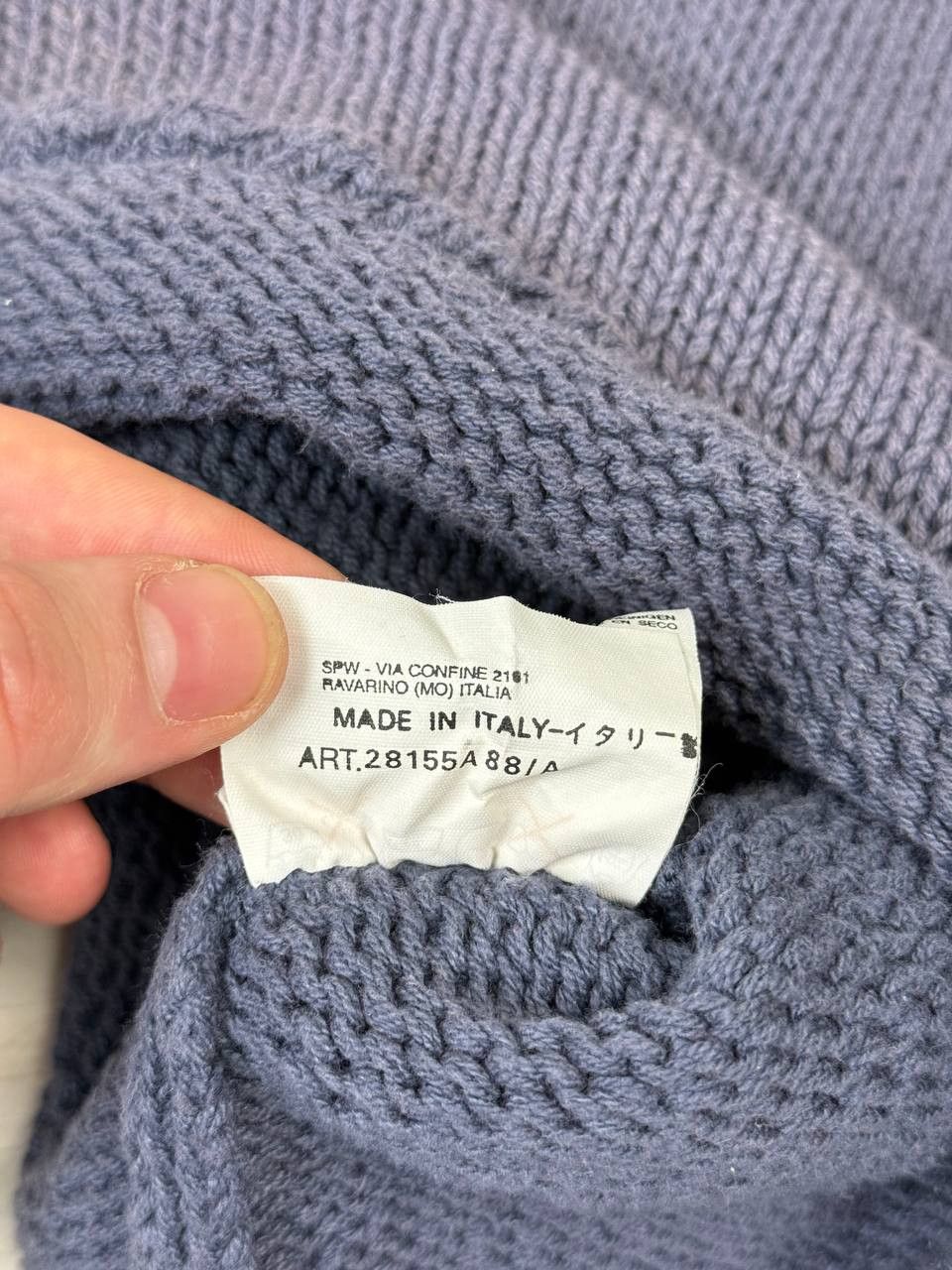 Stone Island Vintage Stone Island 1998 Knit Sweater Pullover Faded Size US L / EU 52-54 / 3 - 5 Thumbnail