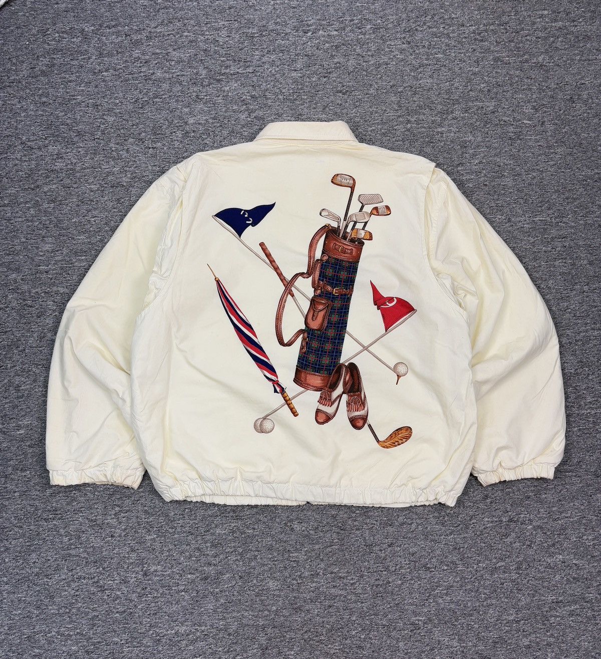 Polo Ralph Lauren Vintage 90s Polo Ralph Lauren Jacket Golf Graphic Size US S / EU 44-46 / 1 - 2 Thumbnail