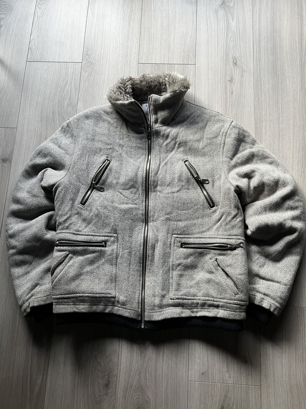 Other Y2k Japanese x woolrich style faux fur wool Jacket Size US XL / EU 56 / 4 - 1 Thumbnail