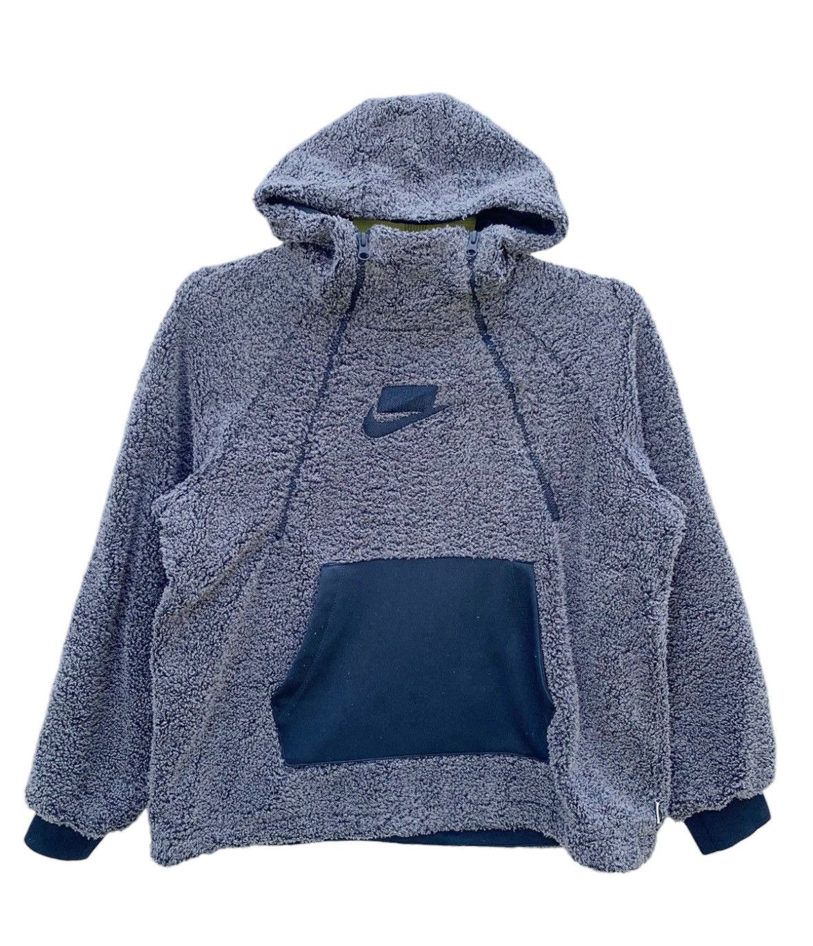 Nike Nike NSW Deep Pile Fleece Hoodie Size US L / EU 52-54 / 3 - 1 Thumbnail