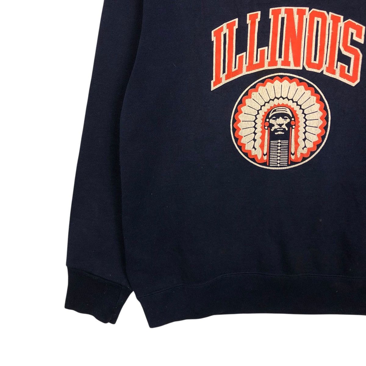 Russell Athletic 🔥VINTAGE SWEATSHIRT RUSSELL ATHLETIC SWEATSHIRT RED INDIANS Size US L / EU 52-54 / 3 - 6 Thumbnail