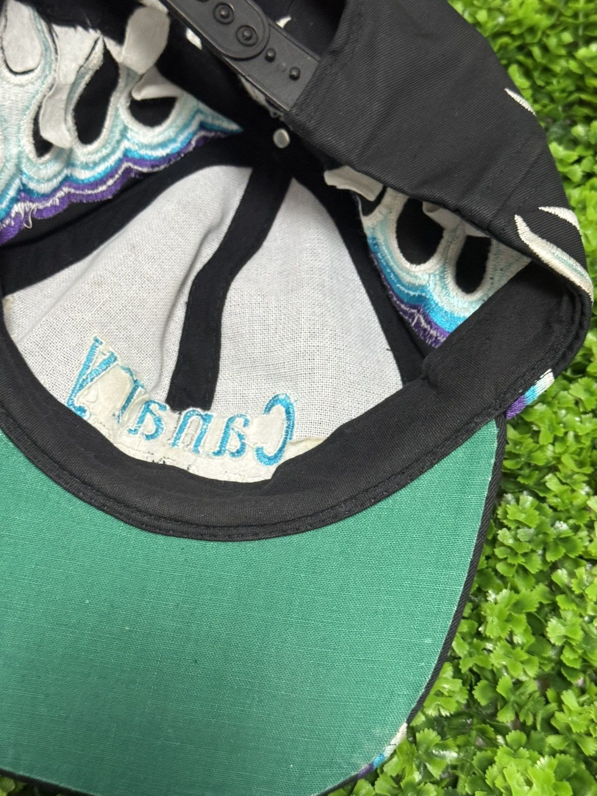 Vintage Vintage Canary Island Flame Throw Black Cap Y2K Size ONE SIZE - 9 Thumbnail