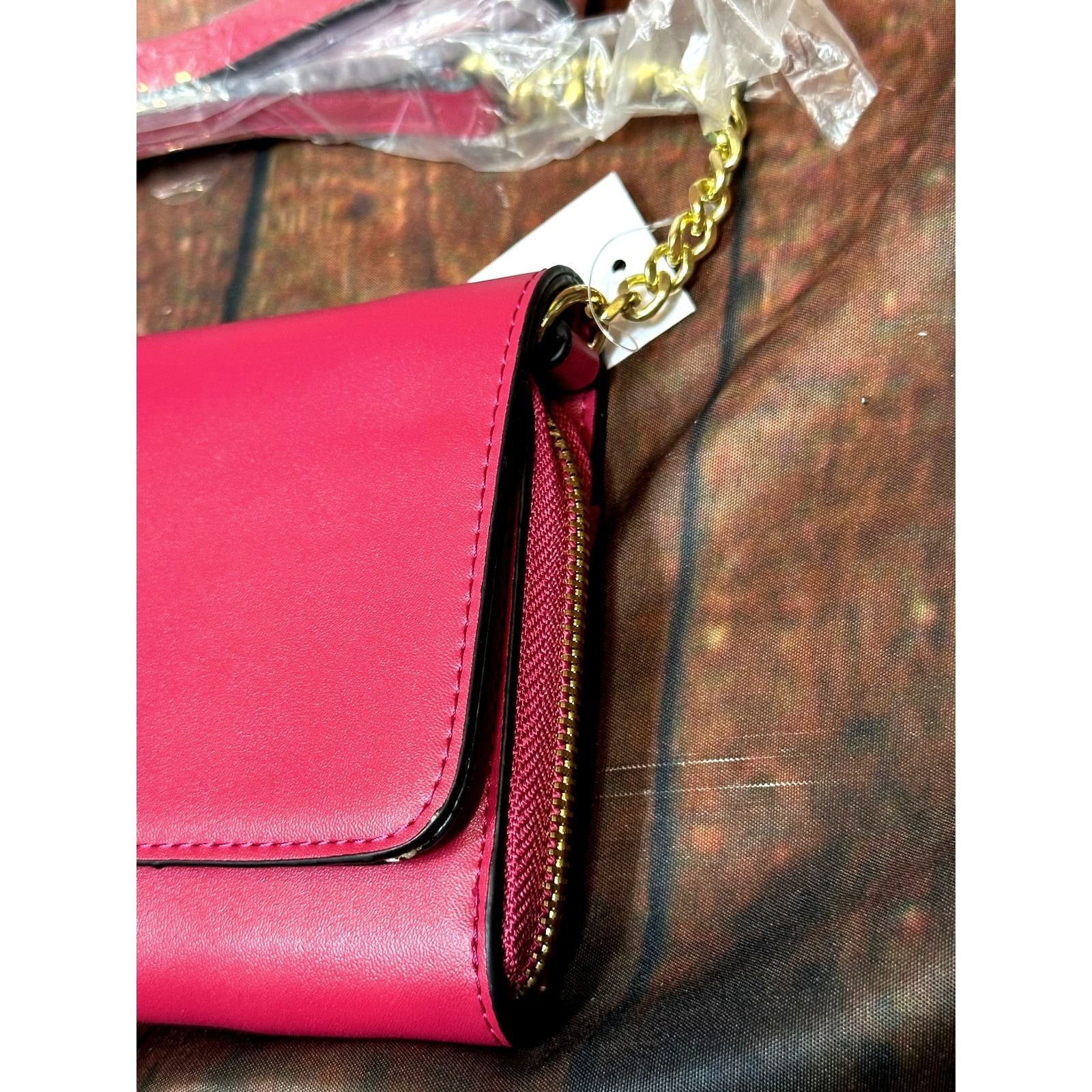 Other Crown & Ivy Darci Crossbody Bag- Cranberry Size ONE SIZE - 6 Thumbnail