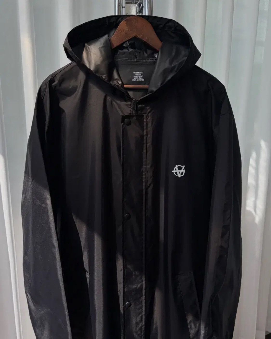 Vetements Vetements Anarchy Raincoat Size US L / EU 52-54 / 3 - 3 Thumbnail