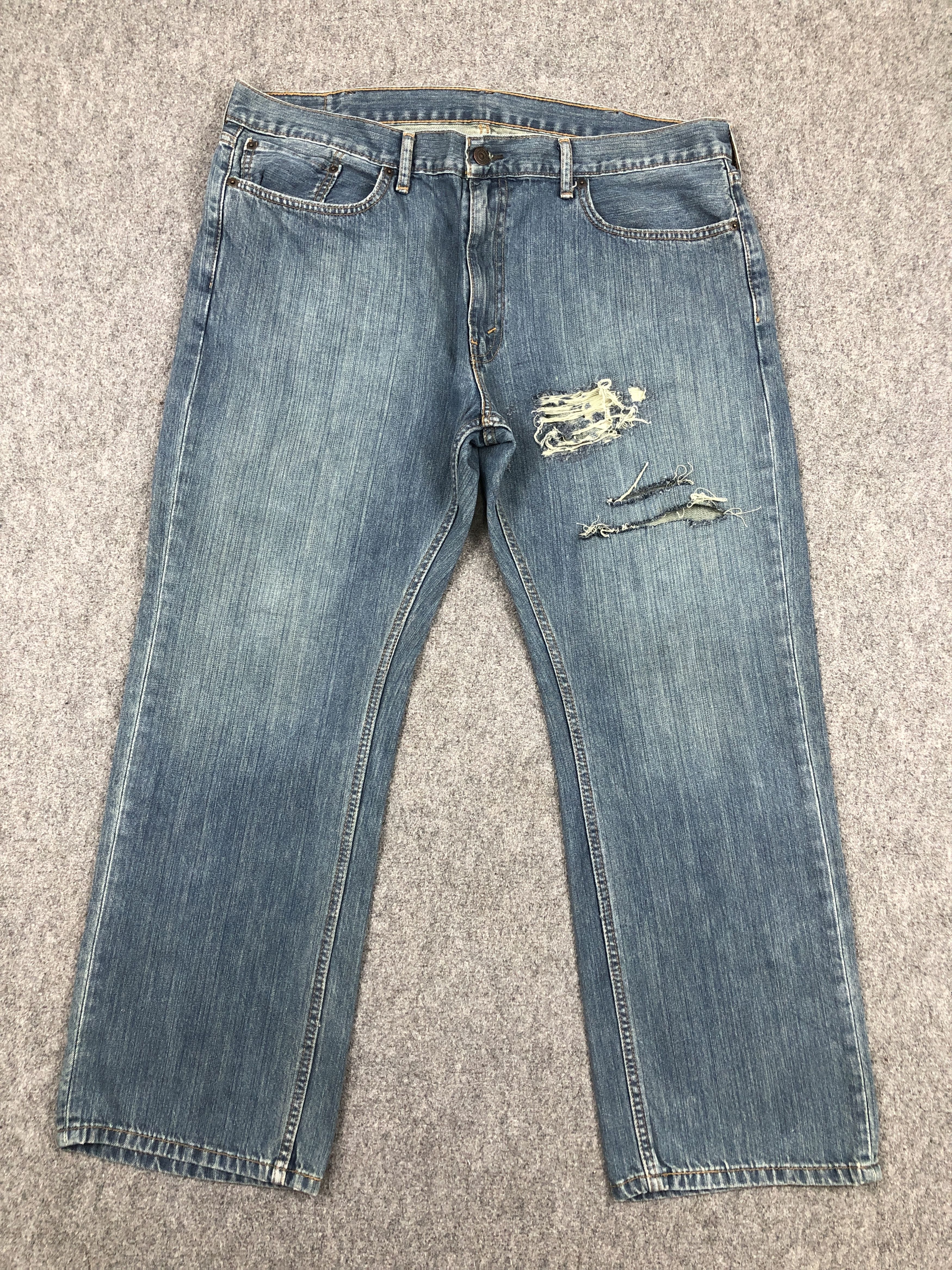 Levi's Distressed Vintage Levi's 559 Faded Blue Jeans DP2304 Size US 40 / EU 56 - 1 Thumbnail