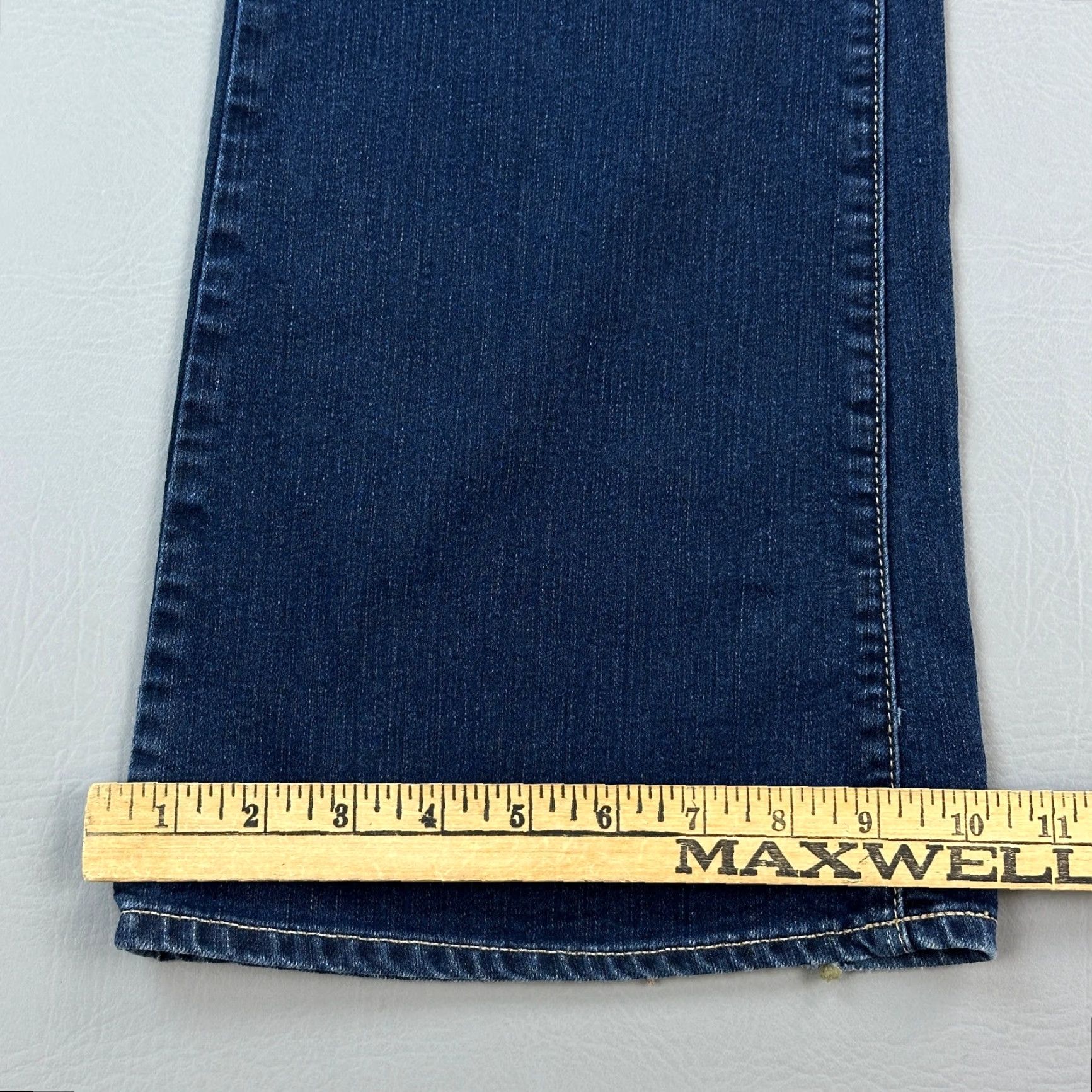 Paige Paige Jeans Women's 30 32x32 Dark Wash Premium Denim H.H Bootcut Stretch USA Y2K Jeans Size 30" / US 8 / IT 44 - 4 Thumbnail