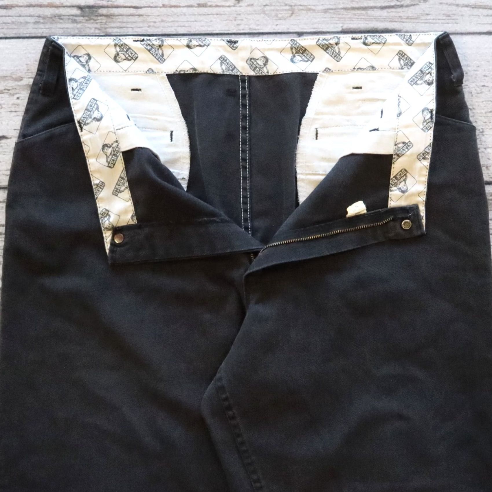 Ben Davis VINTAGE Ben Davis Black Work Pants Union Made in USA Mens or Unisex? Pants 38 36? Size US 38 / EU 54 - 4 Thumbnail