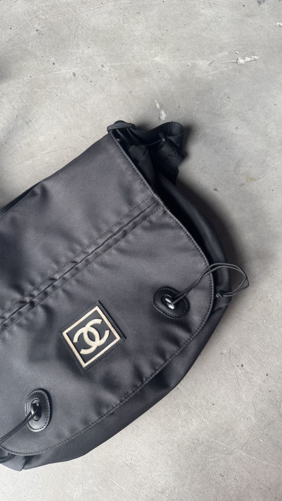 Chanel Chanel Sport Line Buckle Messenger Bag Nylon Large Size ONE SIZE - 3 Thumbnail