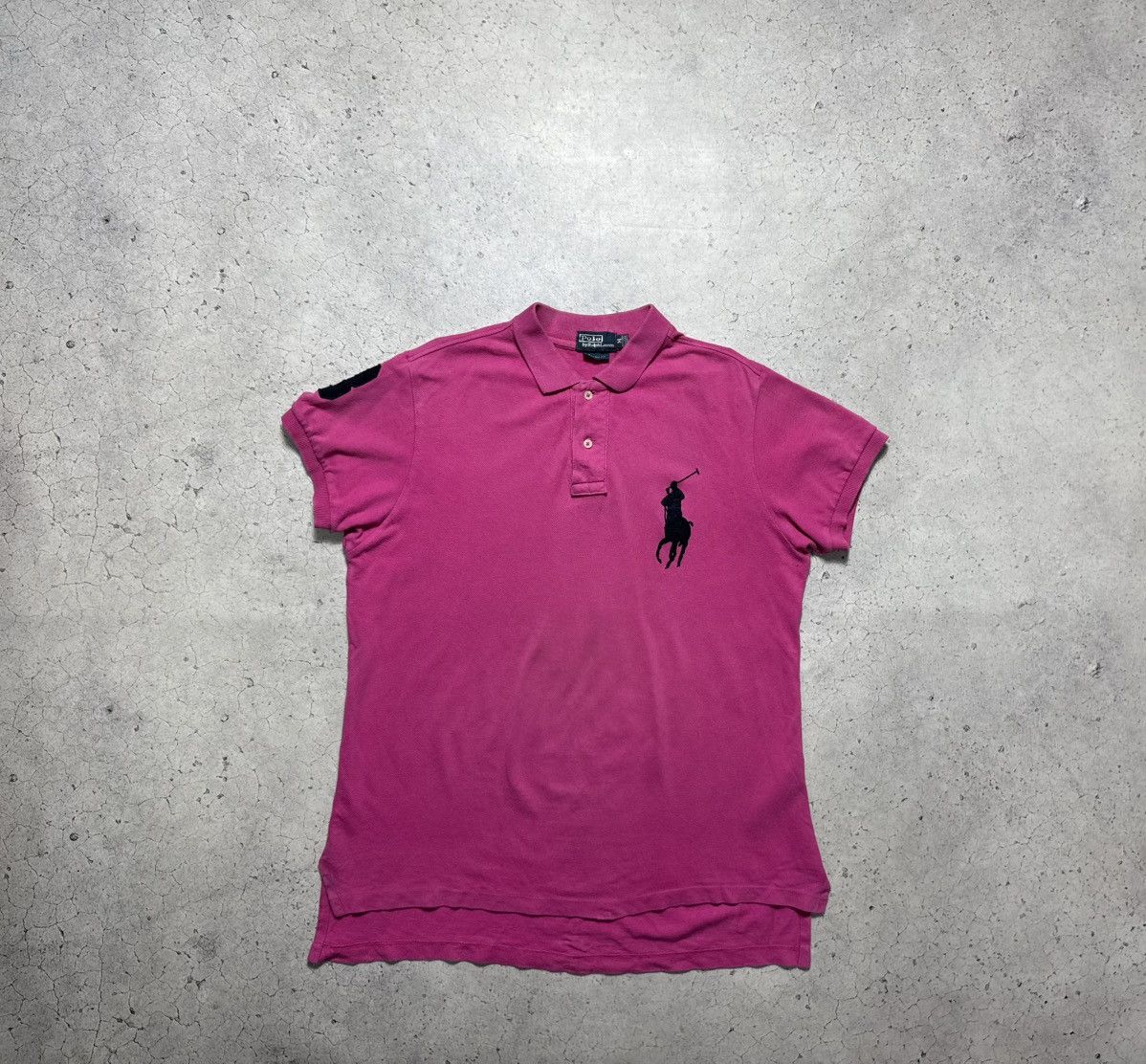 Polo Ralph Lauren Polo Ralph Lauren Women’s Polo Shirt Big Pony #3 Vintage Size M / US 6-8 / IT 42-44 - 1 Thumbnail