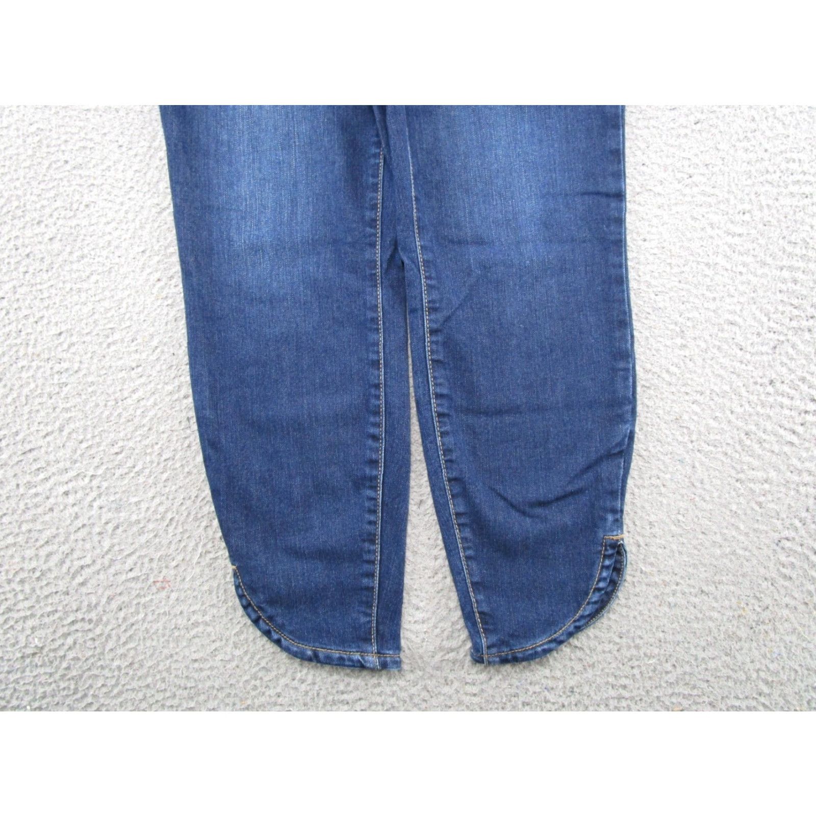 Vintage Maurices High Rise Denim Skinny Ankle Jeans Blue 12 Womens Stretch 5-Pocket Maurices Everflex Jeans Size 12 Size 34" / US 12 / IT 48 - 2 Thumbnail