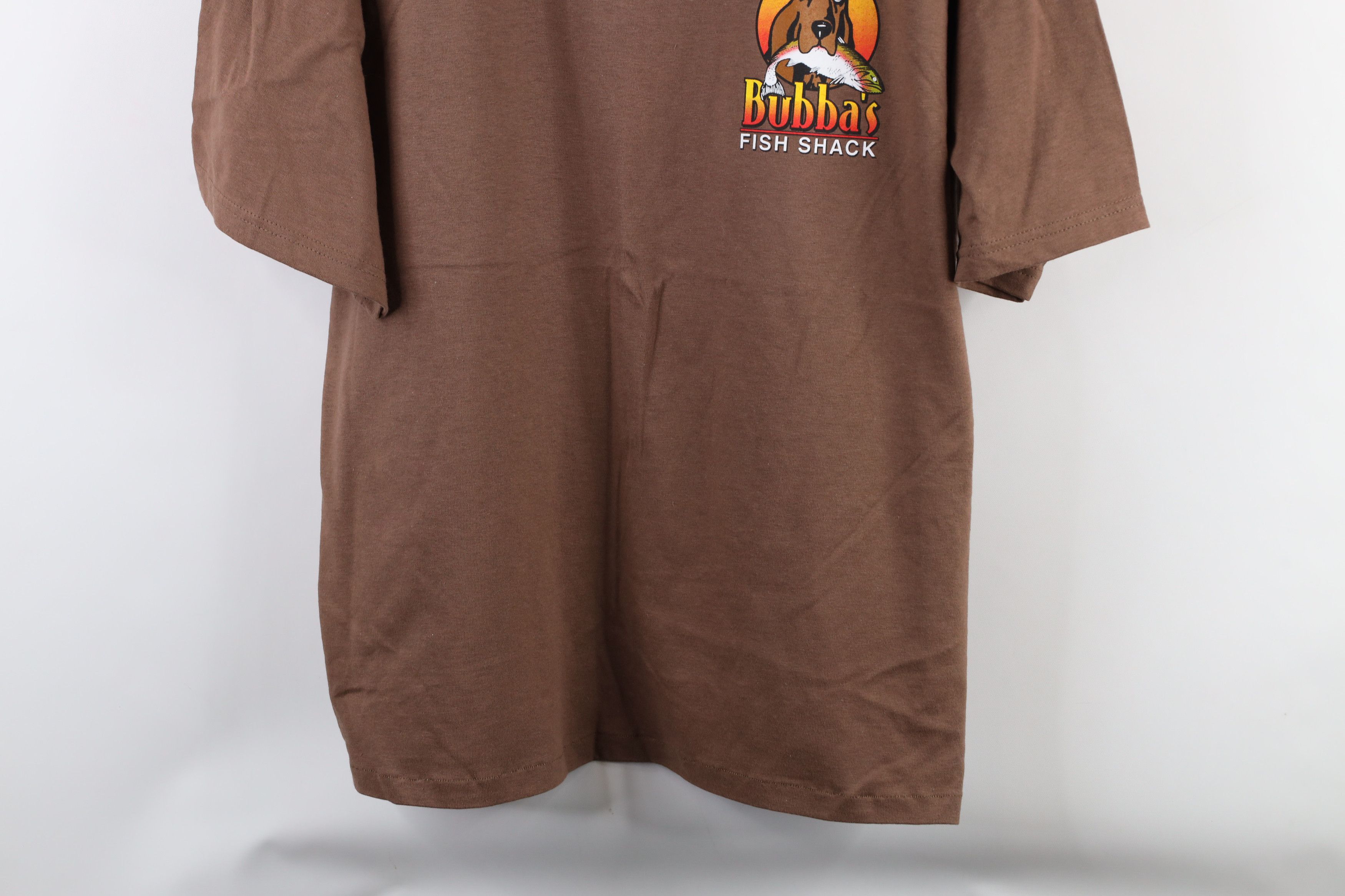 Vintage Vintage Streetwear Bubbas Fish Shack South Carolina T-Shirt Size US XL / EU 56 / 4 - 3 Thumbnail