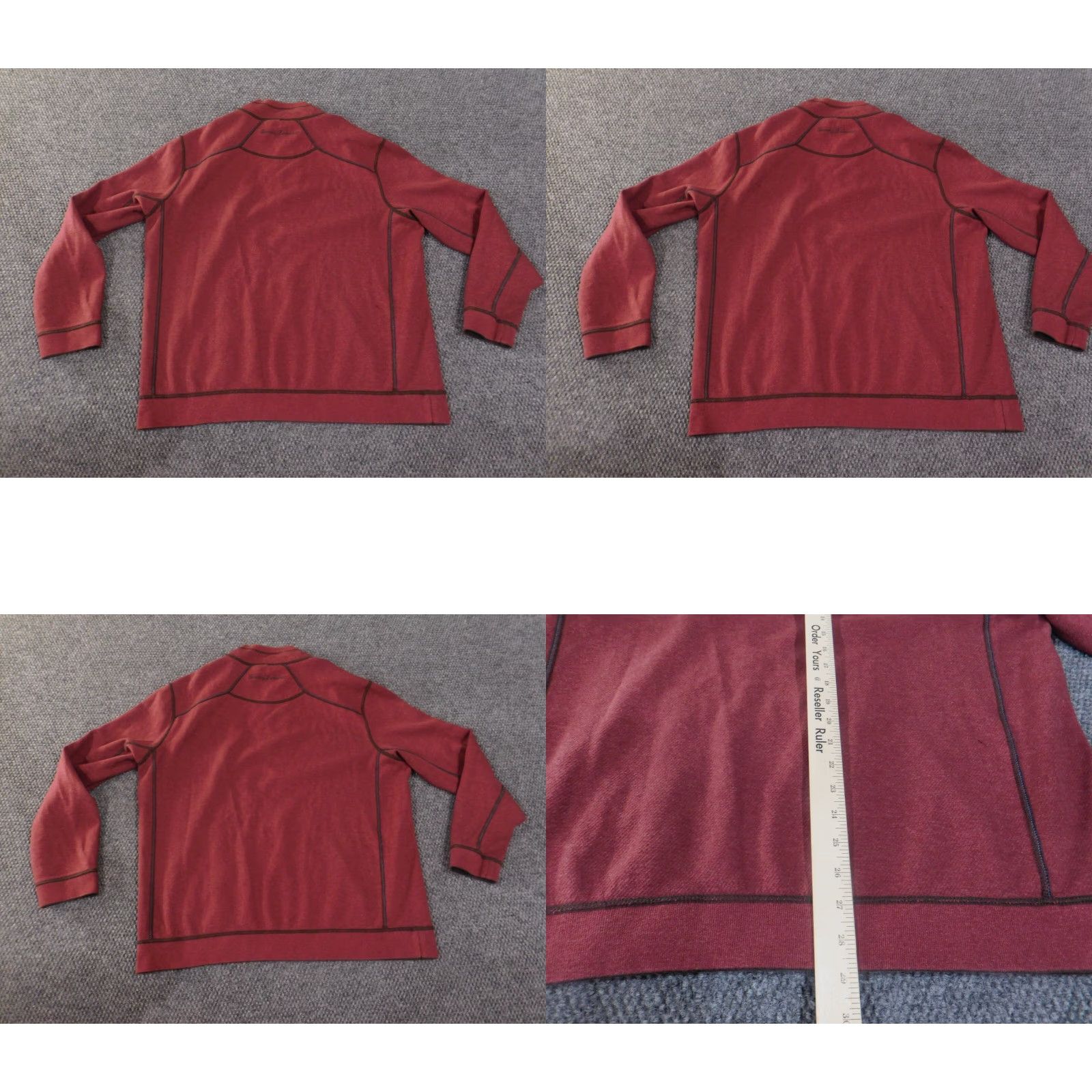 Tommy Bahama Tommy Bahama Reversible Sweater XL Brown Mens Stretch Logo Pullover Size US XL / EU 56 / 4 - 9 Thumbnail