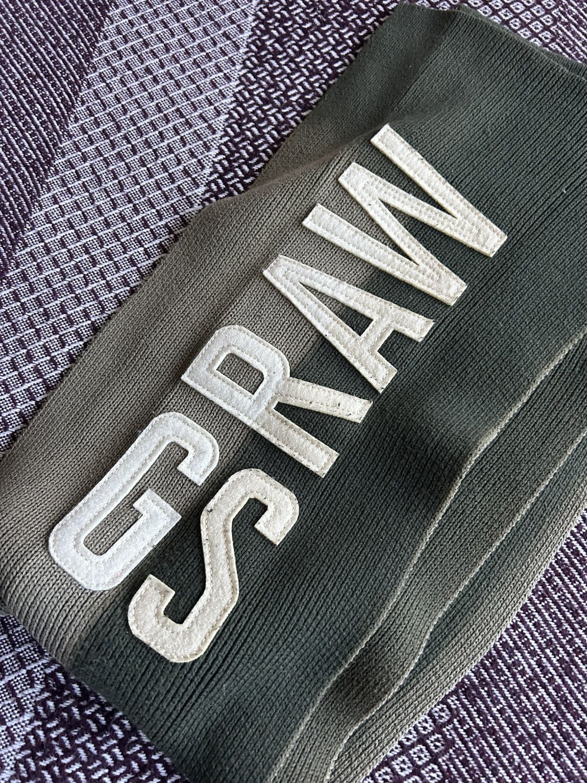 G-Star Vintage G-star Raw Crockett Scarf Faded Big Logo OS Unisex Size ONE SIZE - 2 Thumbnail
