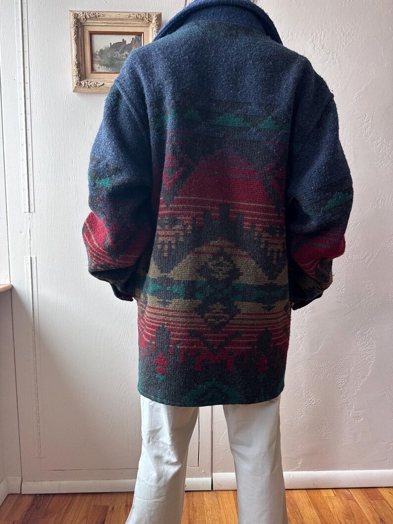 Woolrich Woolen Mills #grailsale Wanders Woven Jacket Style 90 USA Woolrich Navajo Size US M / EU 48-50 / 2 - 10 Thumbnail