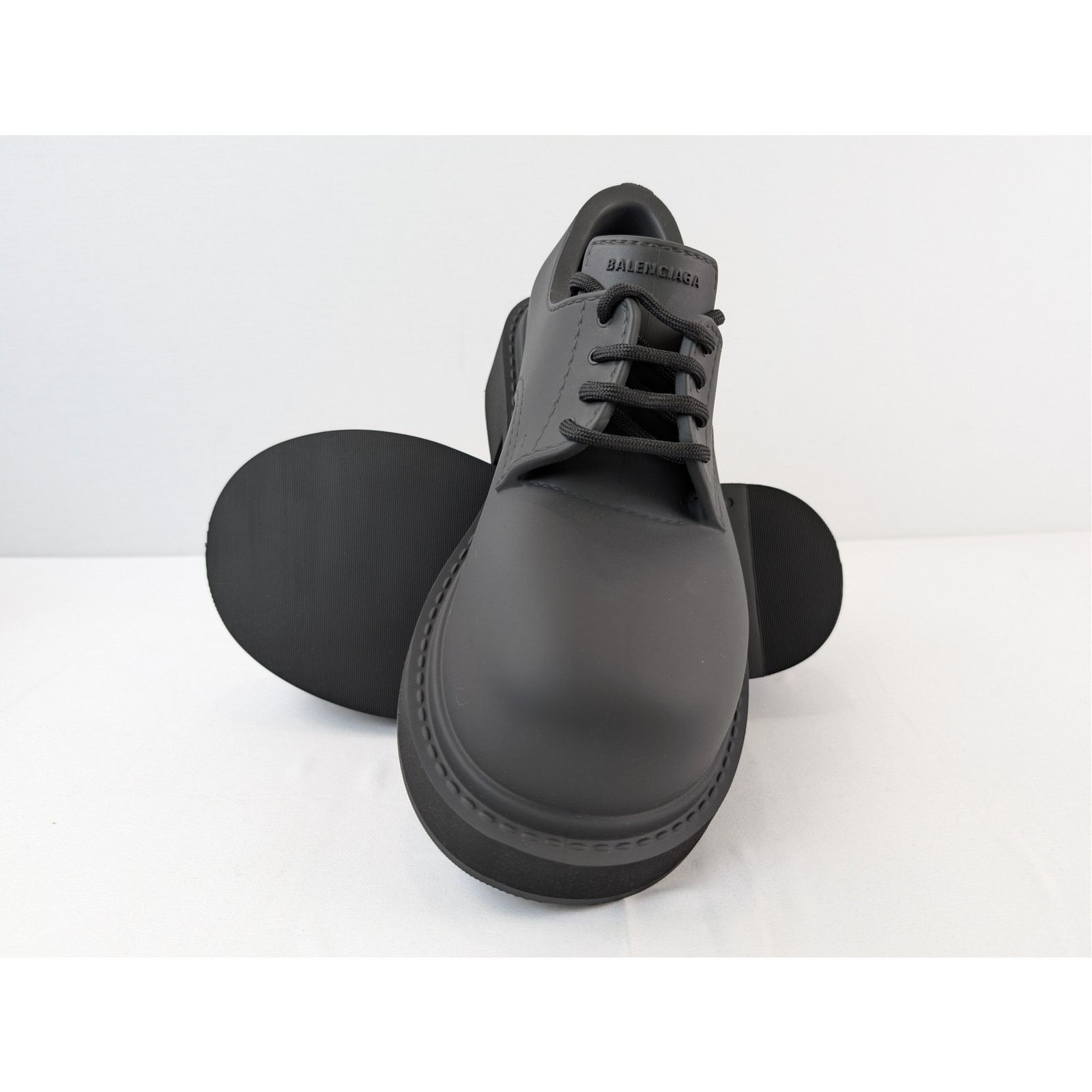 Balenciaga o1rshd1 Full eva Steroid Derby Boots in Black Size US 9 / EU 42 - 14 Thumbnail