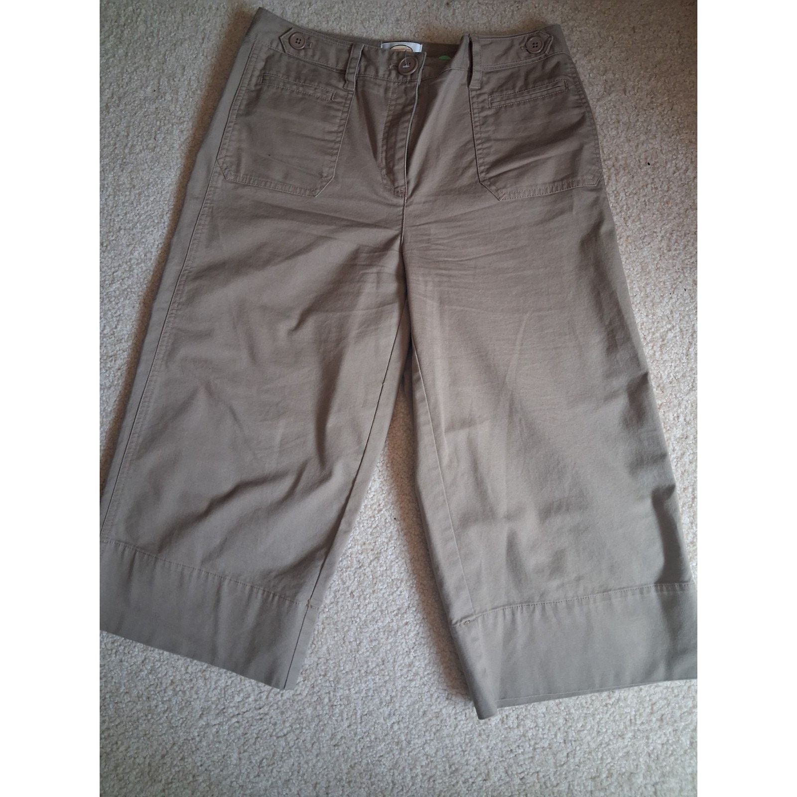 Talbots Talbots Stretch Women's Capris w Pockets Size 8 Size 30" / US 8 / IT 44 - 1 Thumbnail