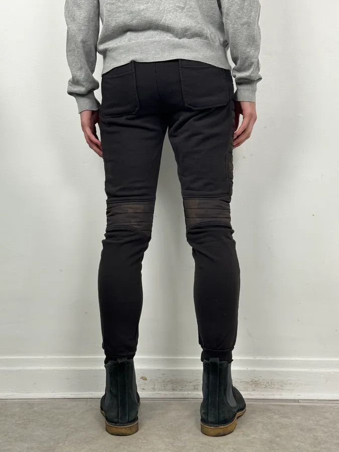 Balmain Balmain Black & Camo Padded Jogger Pants Size 25" / US 0 / IT 36 - 4 Thumbnail