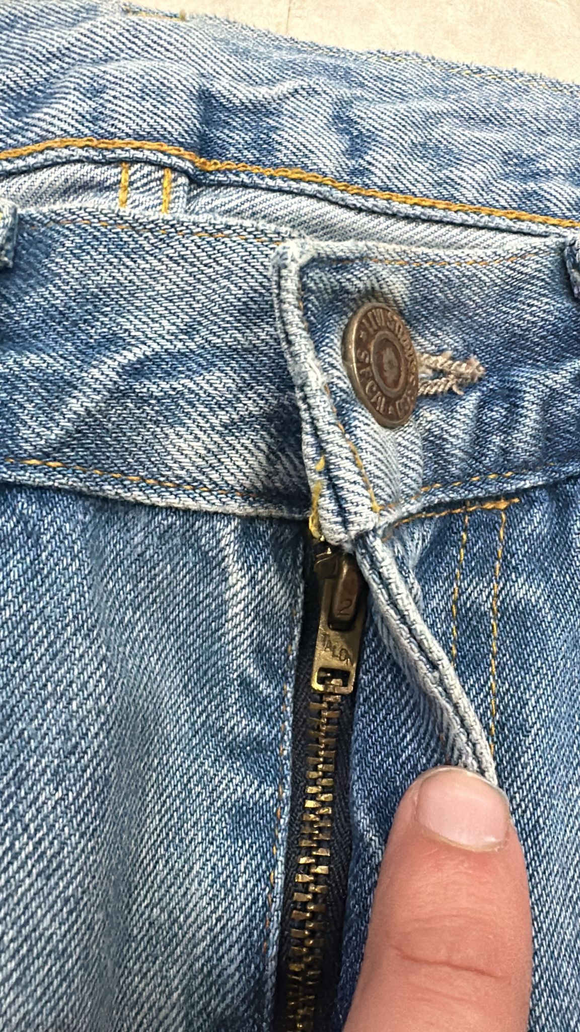 Levi's Vintage Clothing LVC SAMPLE Levi's Vintage Clothing 1954 501Z XX Selvedge Size US 32 / EU 48 - 3 Thumbnail