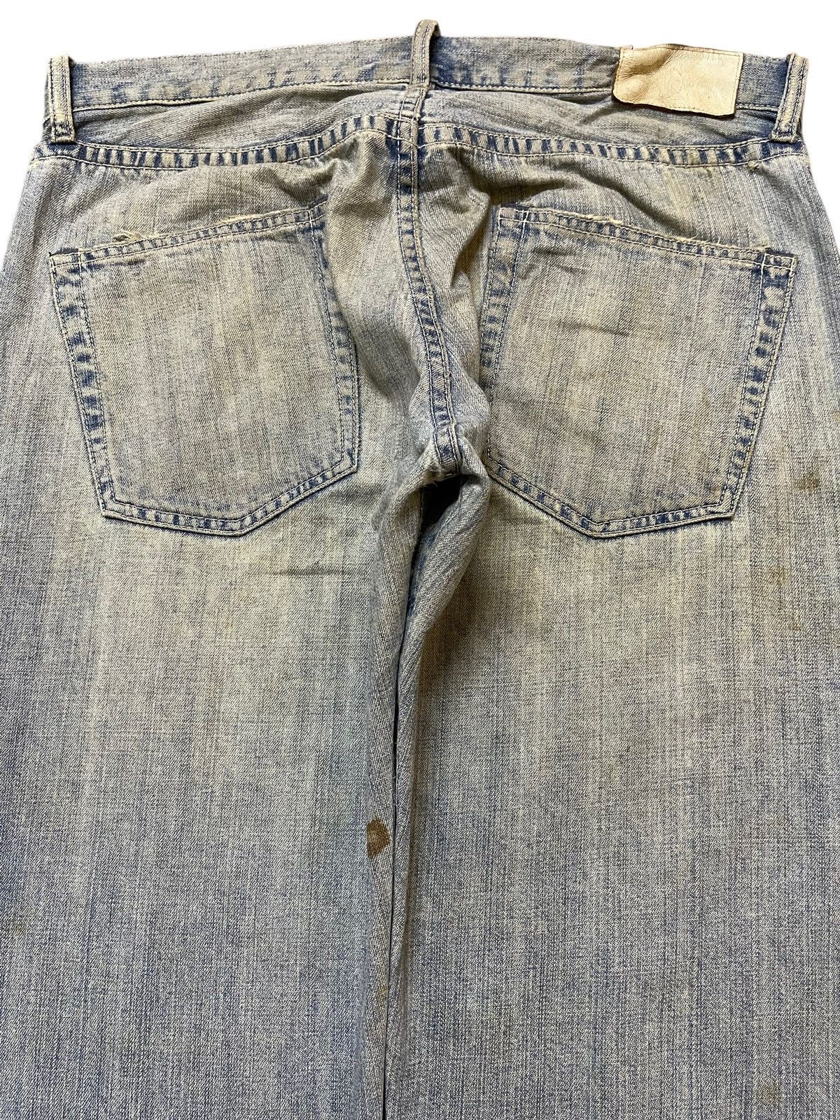 Uniqlo Vintage Japanese Uniqlo Mud Wash Style Baggy Jeans Size US 34 / EU 50 - 5 Thumbnail