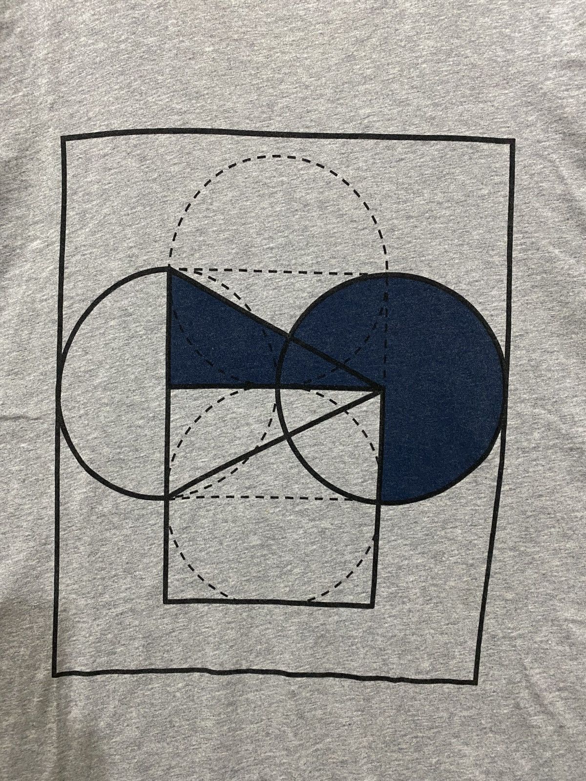 Folk Folk Grey Geometric Graphic T-Shirt Size US M / EU 48-50 / 2 - 3 Thumbnail