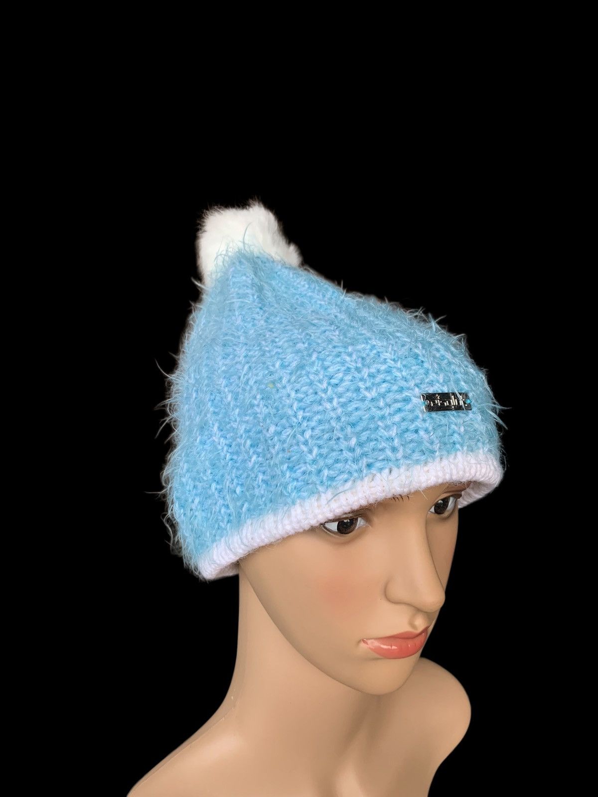 Designer × Japanese Brand × Kapital Mohair Beanie Chunky Knit Hat Japanese Brand Size ONE SIZE - 2 Thumbnail