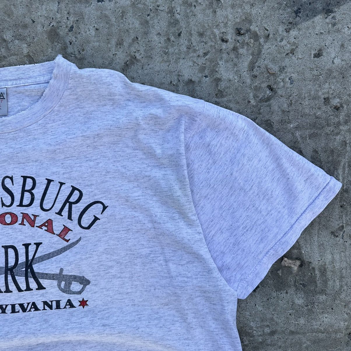 Vintage Vintage T-shirts Gettysburg National Park Logo Pennsylvania Size US XL / EU 56 / 4 - 6 Thumbnail