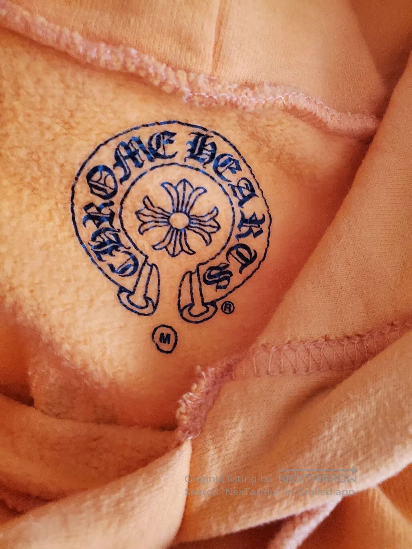 Chrome Hearts × Off-White chrome hearts off white orange hoodie. Size US M / EU 48-50 / 2 - 3 Thumbnail