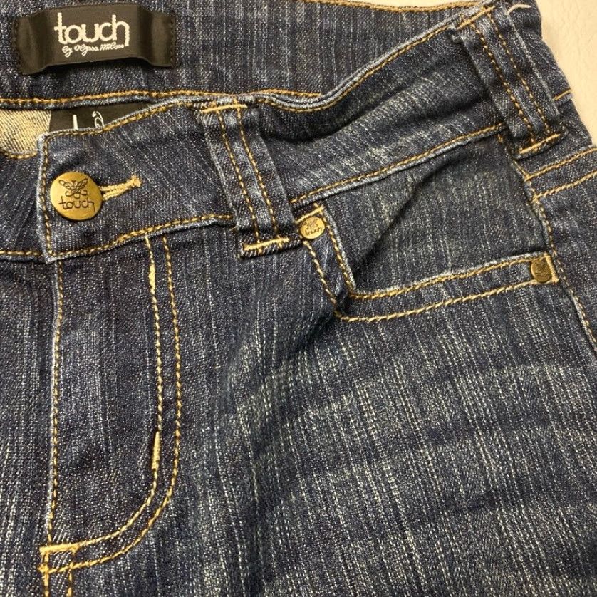 Vintage Touch Jeans by Alyssa Milano Womens 30x28.5 CHICAGO BEARS NFL Denim Boot Cut Jeans Size 26" / US 2 / IT 38 - 5 Thumbnail