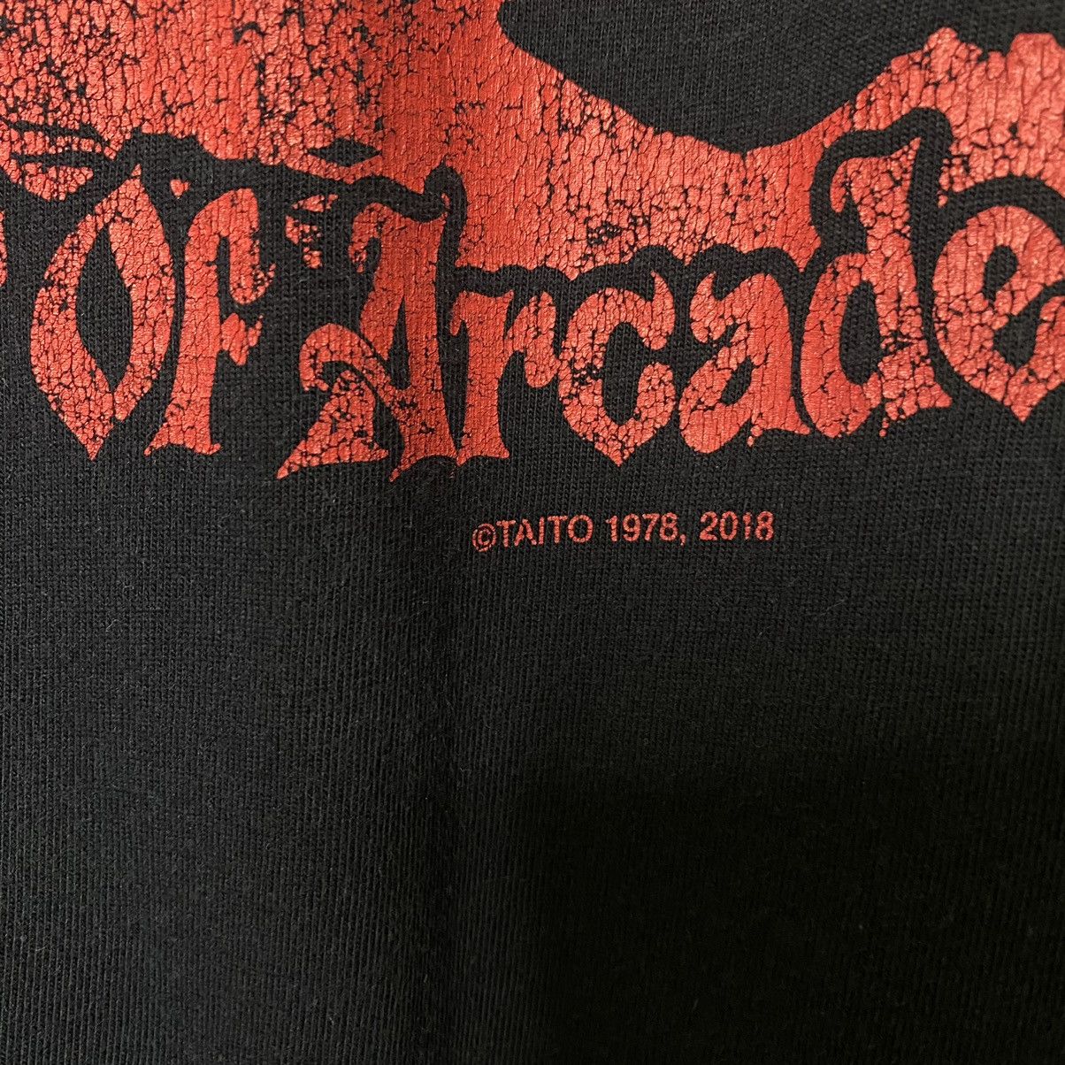 Vintage Vintage Space Invaders King of Arcades Games Promo T Shirt Size US XL / EU 56 / 4 - 3 Thumbnail