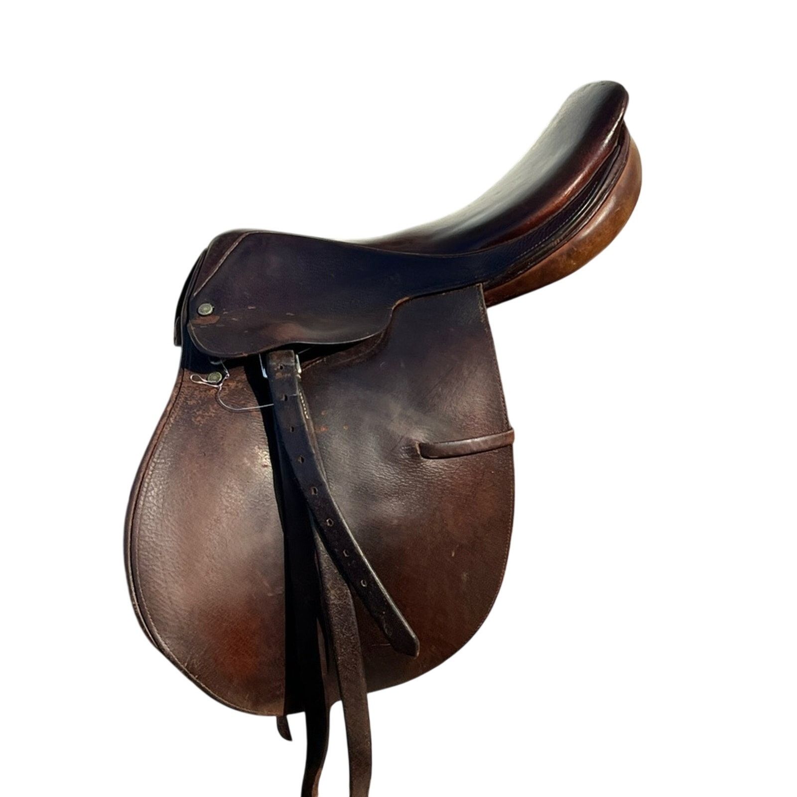 Other 16.5" Crosby Olympic Works English Hunter/Jumper Saddle 90’s Size ONE SIZE - 1 Thumbnail