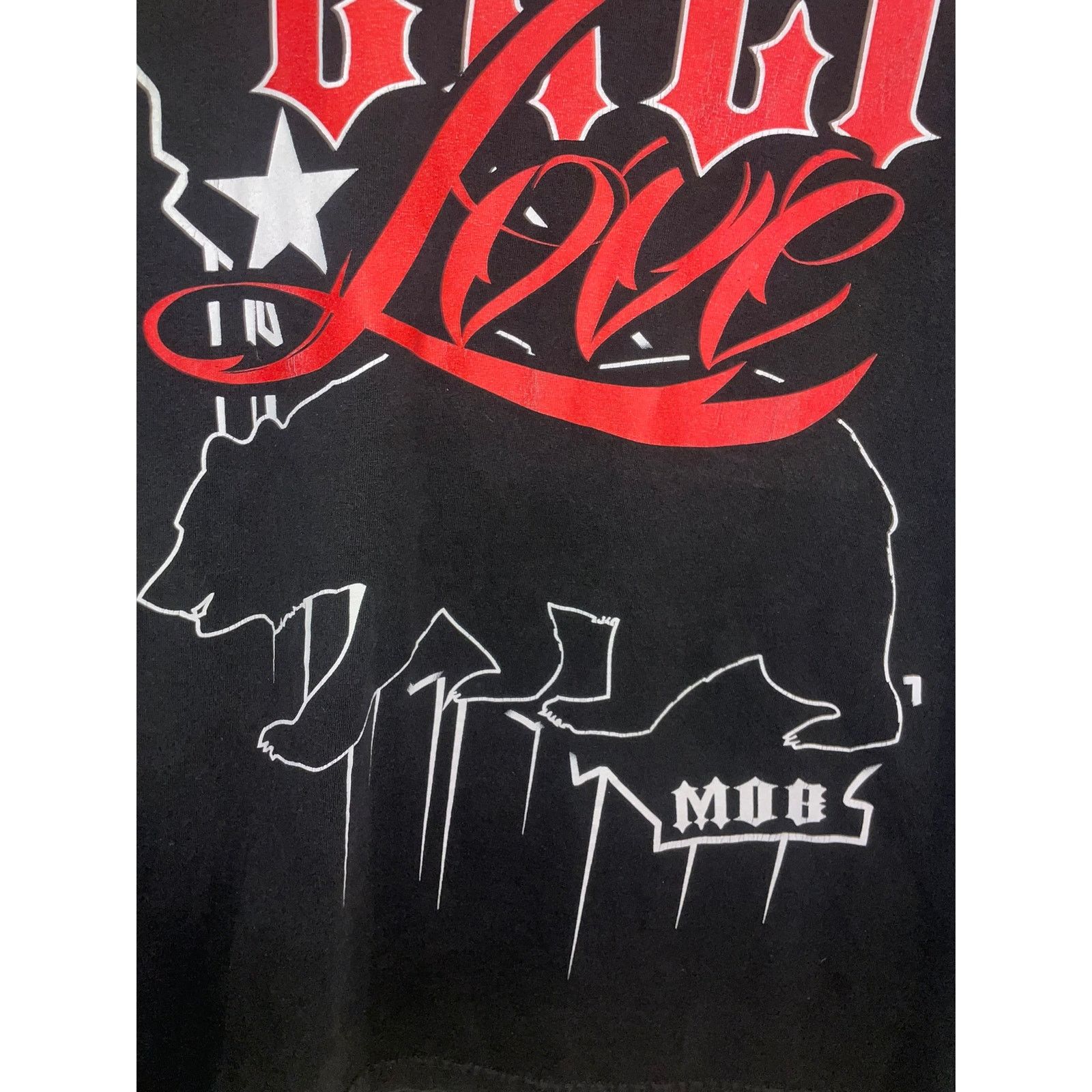 Other Cali Love Shirt Mob Inc California Black Graphic Tee X-Large Size US XL / EU 56 / 4 - 5 Thumbnail