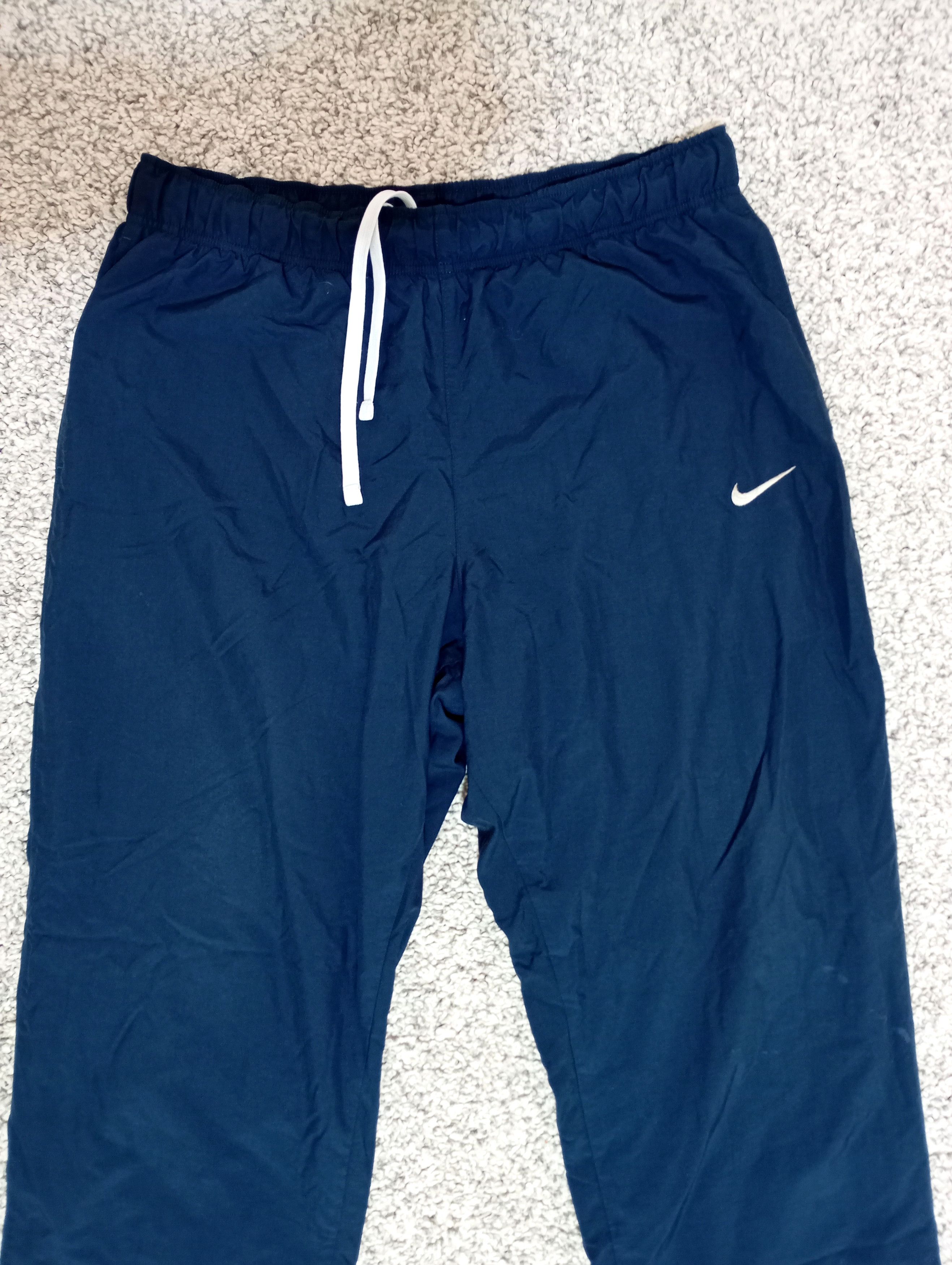 Nike NIKE VINTAGE NYLON BASIC SWOOSH OVERSIZE BAGGY SWEATPANTS Size US 34 / EU 50 - 3 Thumbnail