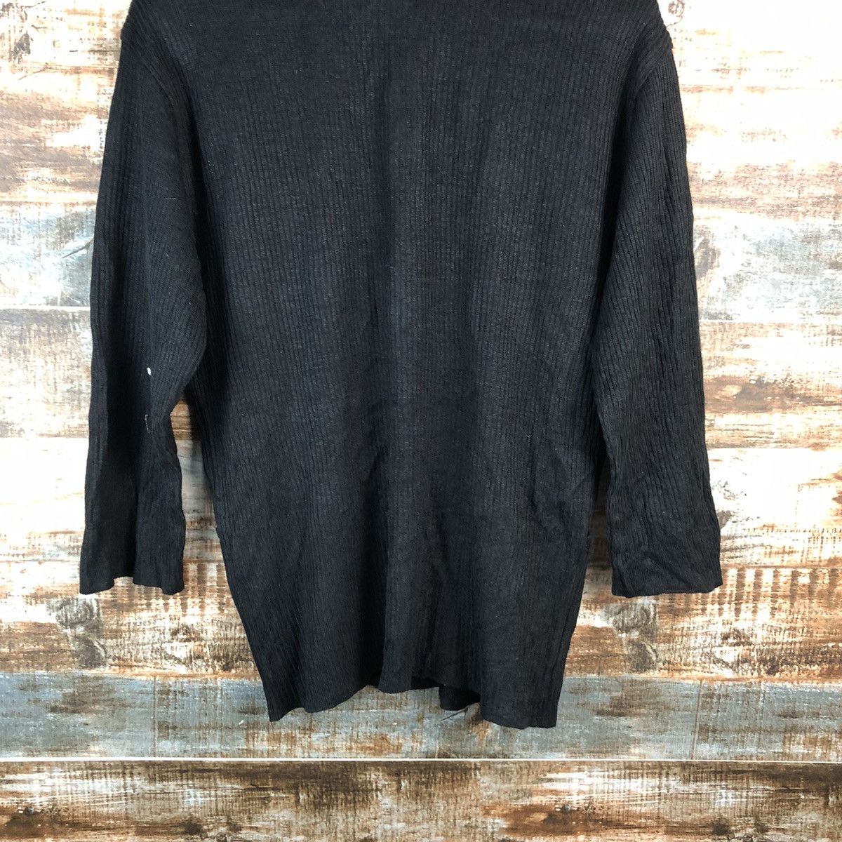 Vintage Cosa Nostra japan vintage Black Cardigan Knitwear #A2507 Size US L / EU 52-54 / 3 - 14 Thumbnail