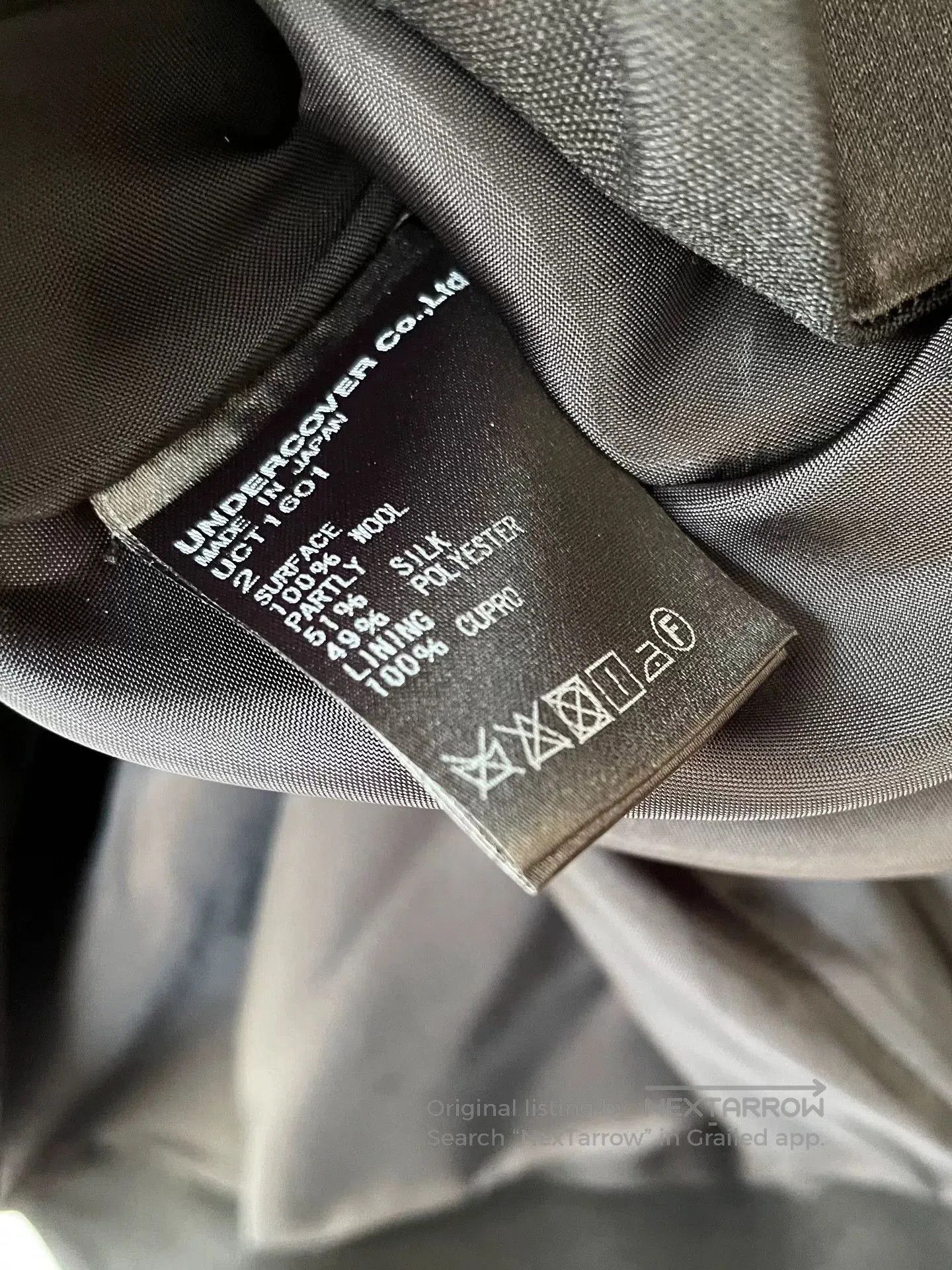 Undercover Undercover Takahashi Jun Black Short Skirt. Size 22" - 6 Thumbnail