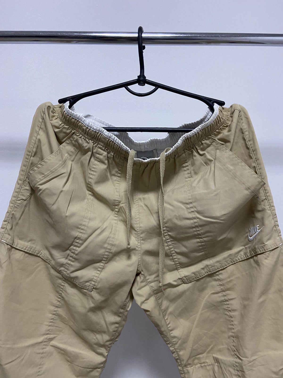 Nike × Vintage Nike Shorts Vintage Small Logo Style Skate Y2K Nylon Size US 32 / EU 48 - 2 Thumbnail