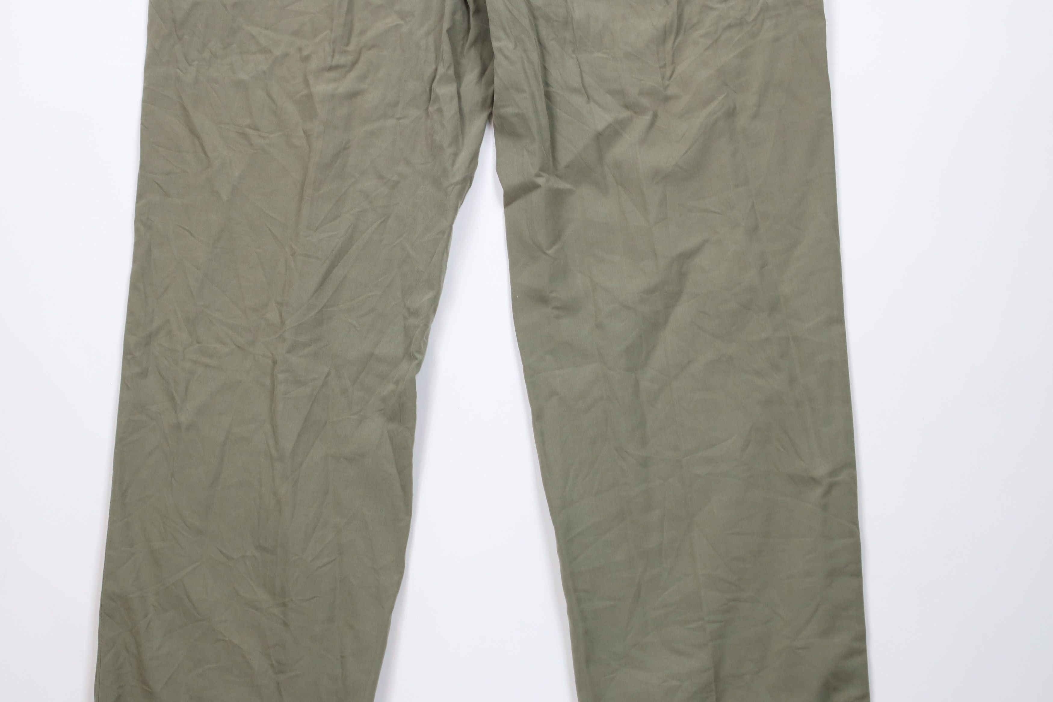 Vintage Vintage 50s Streetwear Rayon Gabardine Wide Leg Pants USA Size US 36 / EU 52 - 10 Thumbnail