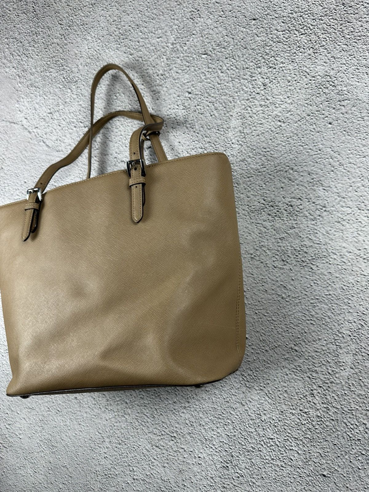 Michael Kors Michael Kors Woman’s Shoulder Bag Tote Beige Old Money Size ONE SIZE - 7 Thumbnail