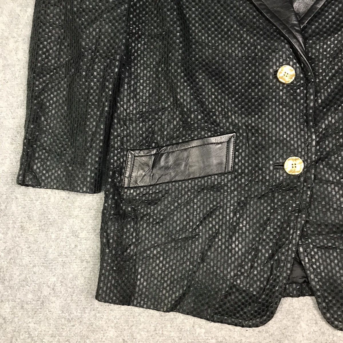 If Six Was Nine × Japanese Brand LEATHER BLAZER COAT JAPAN DESIGN Size US S / EU 44-46 / 1 - 4 Thumbnail