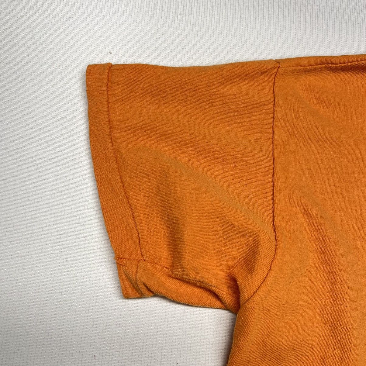 Russell Athletic × Vintage Russell Athletic Tee Shirt Orange Architect Single Stitch Size US M / EU 48-50 / 2 - 16 Thumbnail
