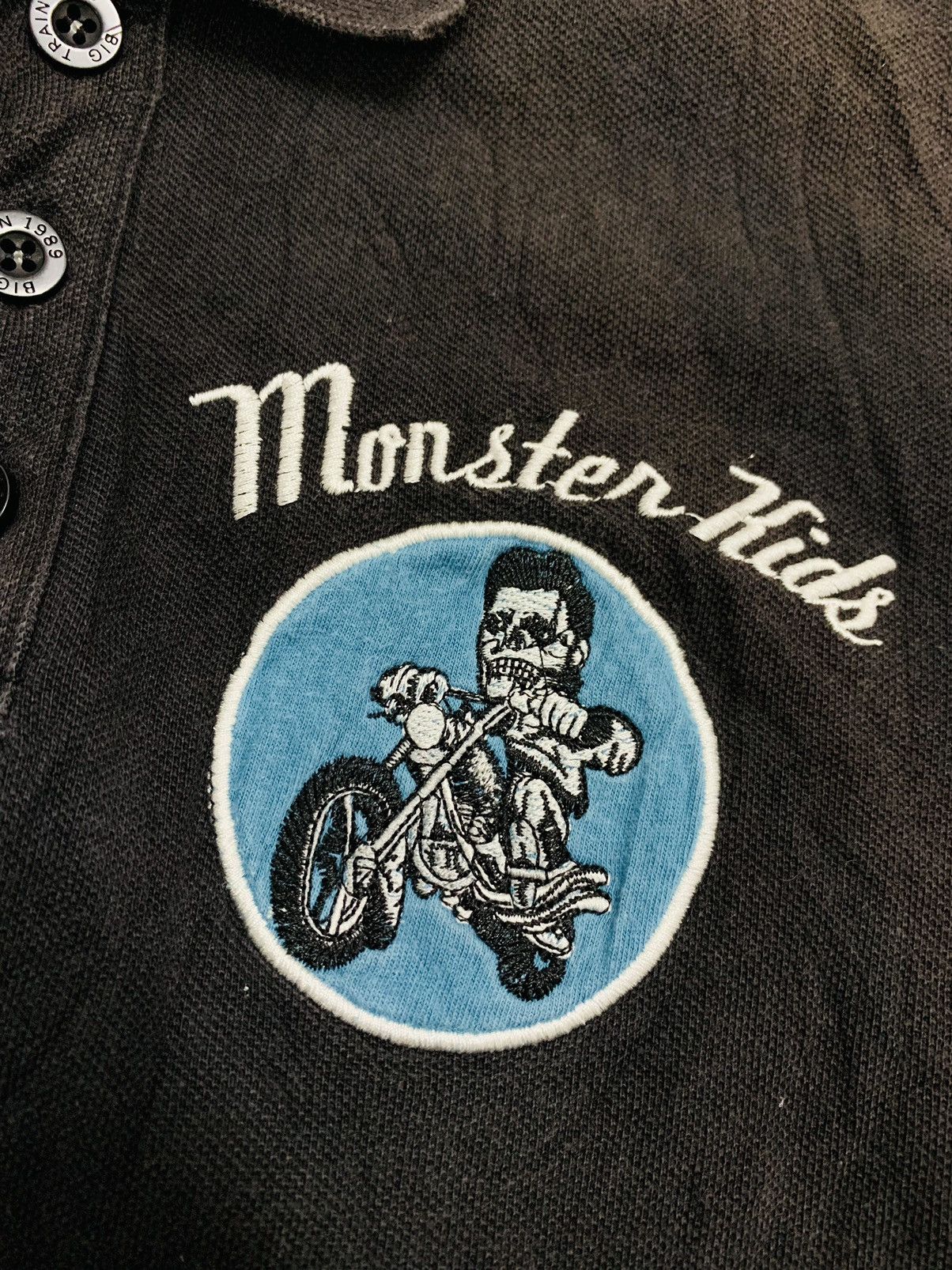 Vintage VINTAGE OSAKA BIG TRAIN JEAN MONSTER KIDS BACK-HIT Size US L / EU 52-54 / 3 - 4 Thumbnail