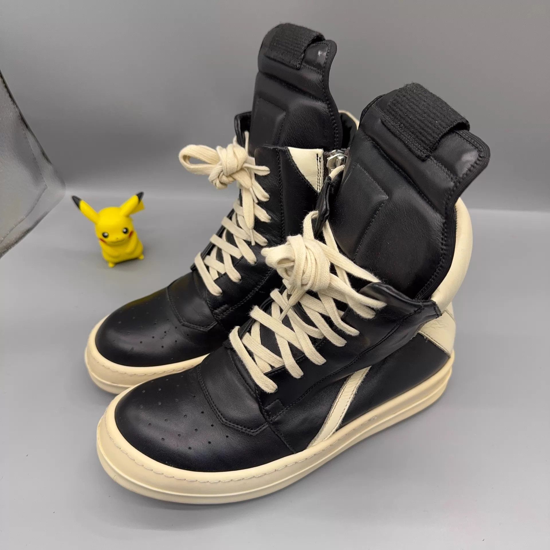 Rick Owens RICK OWENS/RO Black & White Shoes Size 36.5 Size US 6 / IT 36 - 2 Thumbnail