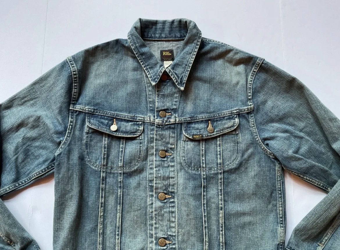 RRL Ralph Lauren Double RL RRL Denim Trucker Jacket XL | Grailed