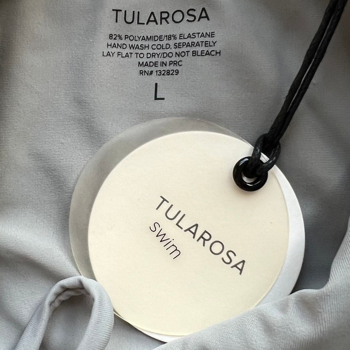 Other Tularosa Tawney Grey Bikini Top (M) + Side Tie Bottom (L)Set Size ONE SIZE - 14 Thumbnail