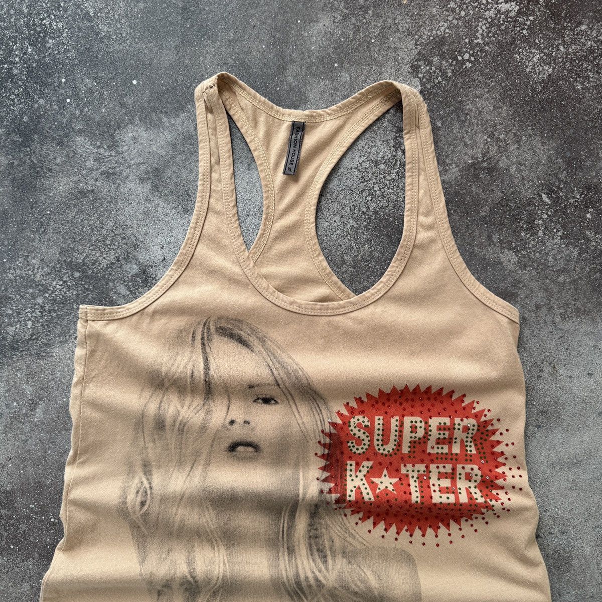 Hysteric Glamour Amazing Vintage Sexy Girl Printed Y2K Glam Tank Top Size L / US 10 / IT 46 - 6 Thumbnail