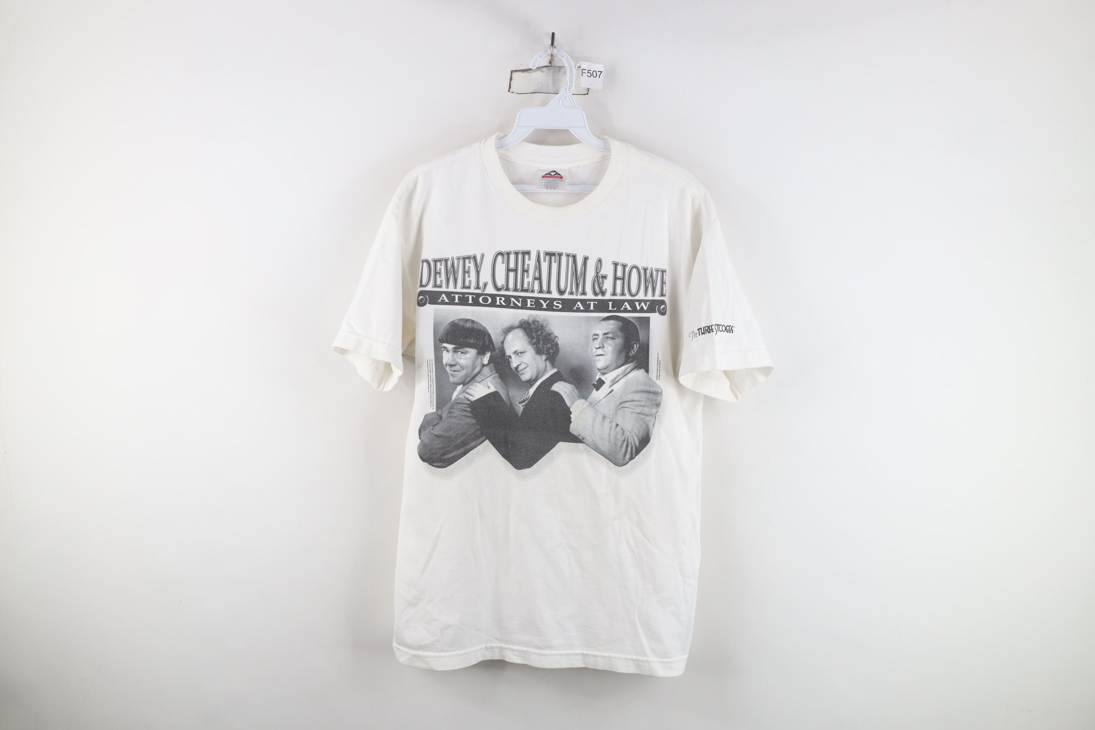 Vintage Vintage Y2K 2000 The Three Stooges Attorneys At Law T-Shirt Size US M / EU 48-50 / 2 - 1 Thumbnail
