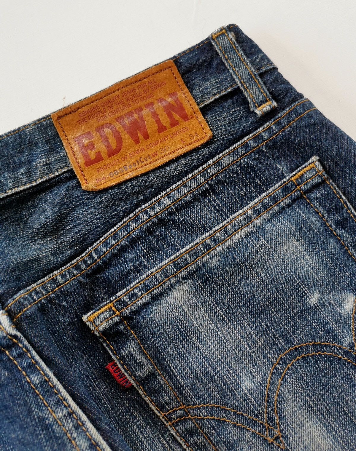 Edwin Bootcut Edwin 503 Rebel Denim Jeans Size US 30 / EU 46 - 8 Thumbnail