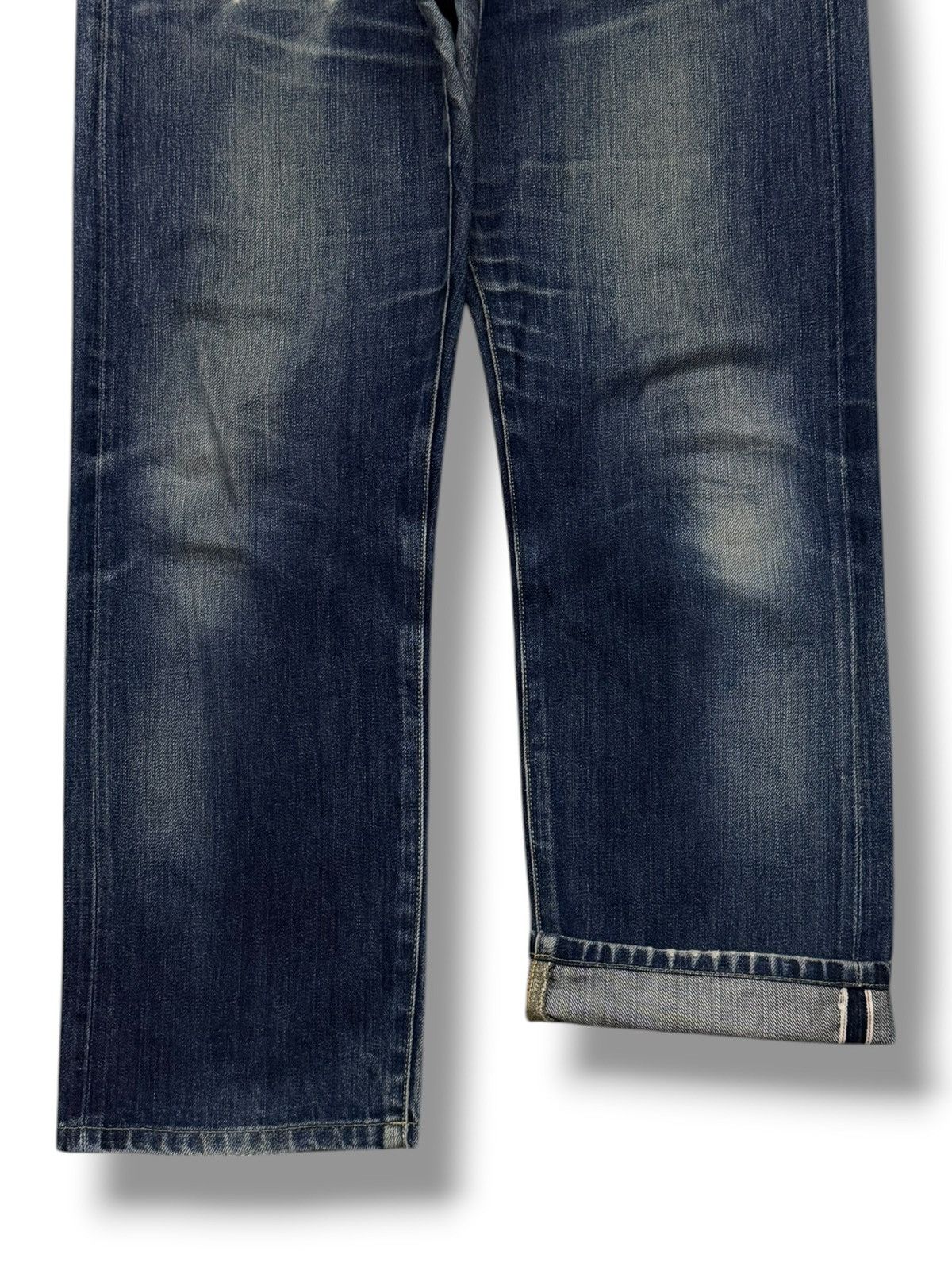 Uniqlo Vintage Uniqlo Japan Selvedge Denim Jeans | Vintage Fade W34 Size US 34 / EU 50 - 6 Thumbnail