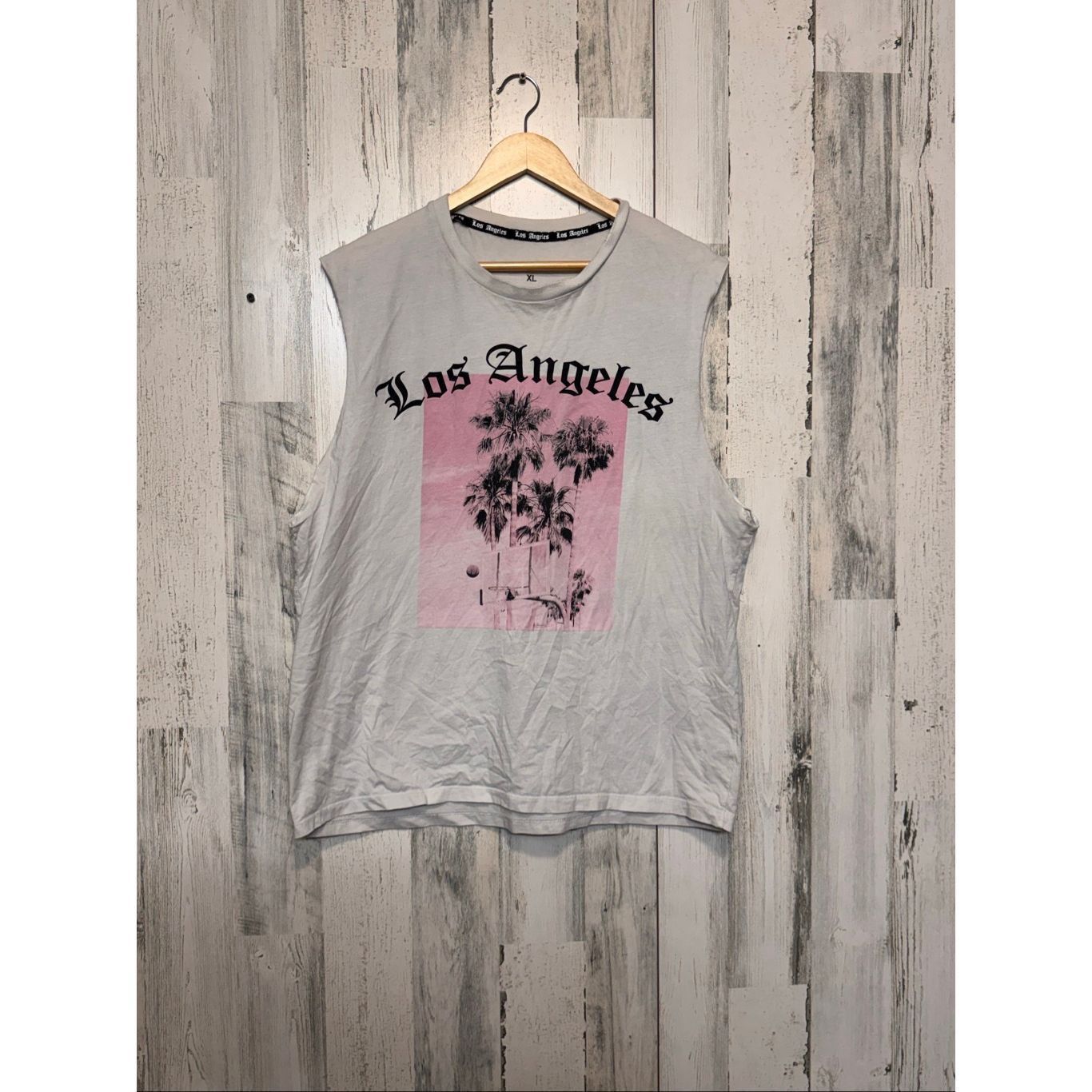 Other Primark Los Angeles Sleeveless Graphic Tee XL Size US XL / EU 56 / 4 - 1 Thumbnail